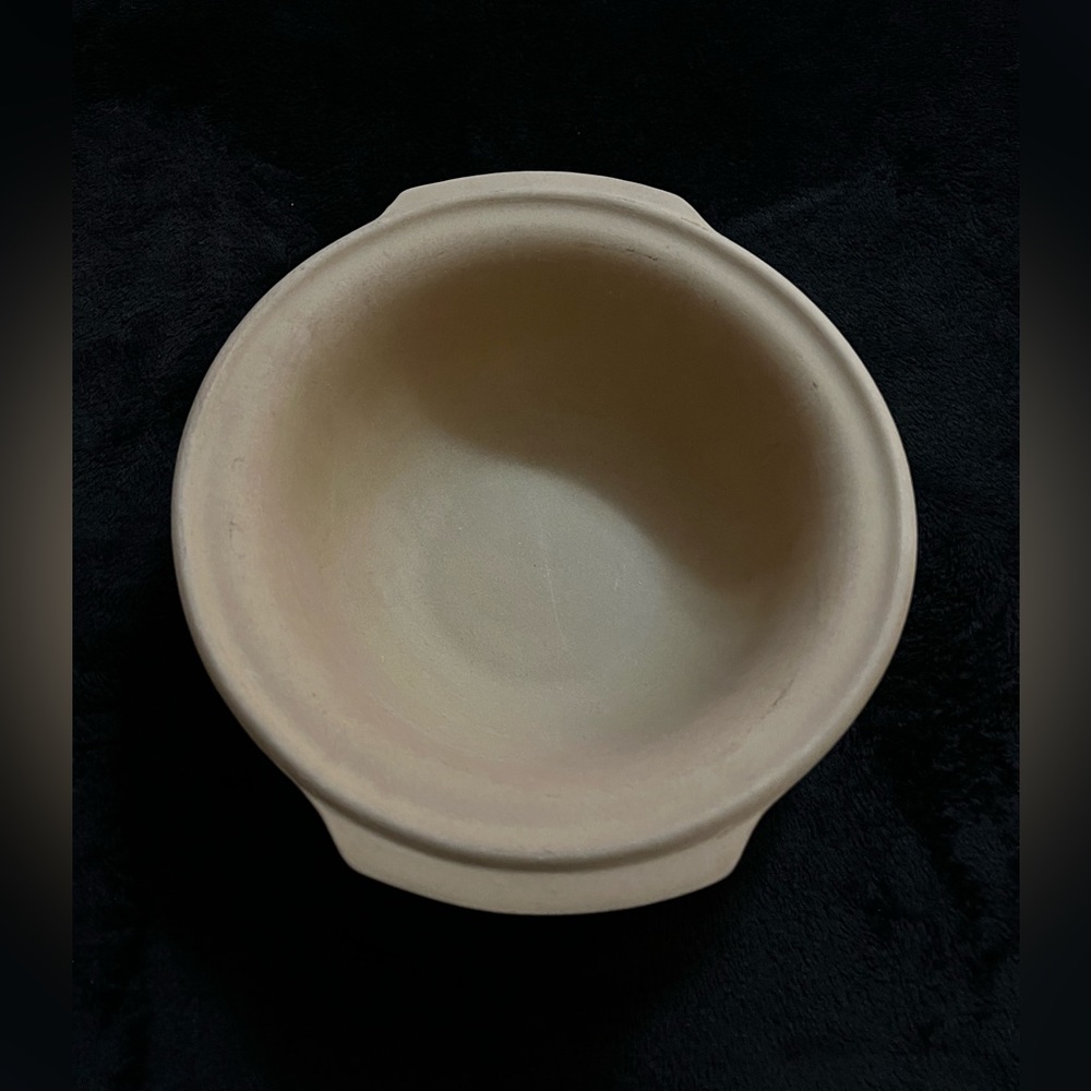 Pampered Chef Stoneware Baking Bowl Roaster Family Heritage Collection 10" - Picture 3 of 8